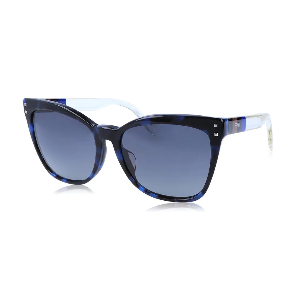 NWT FENDI Blue Tortoise Sunglasses